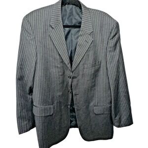Nick Hilton 42R Gray Super 120s Cashmere/Wool Sport Coat /Suit Jacket